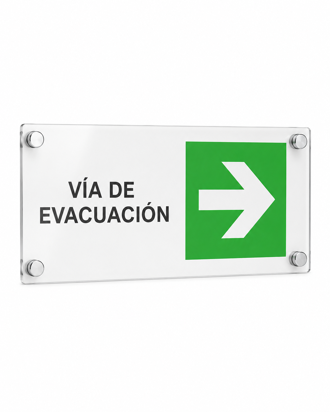 Vía evacuación