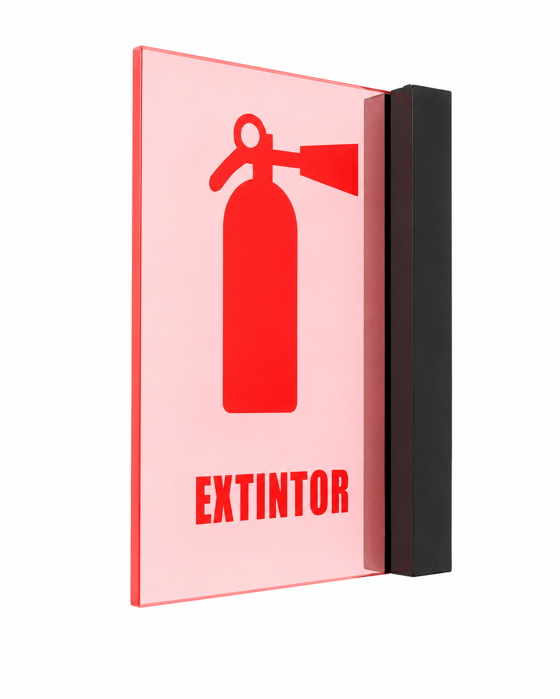 Extintor rojo